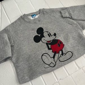 Vintage Mickey Mouse Crewneck T Shirt